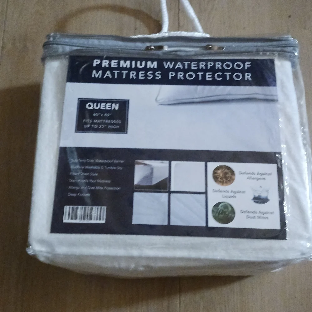 Defend-A-Bed Premium Waterproof Mattress Protector qreen Size